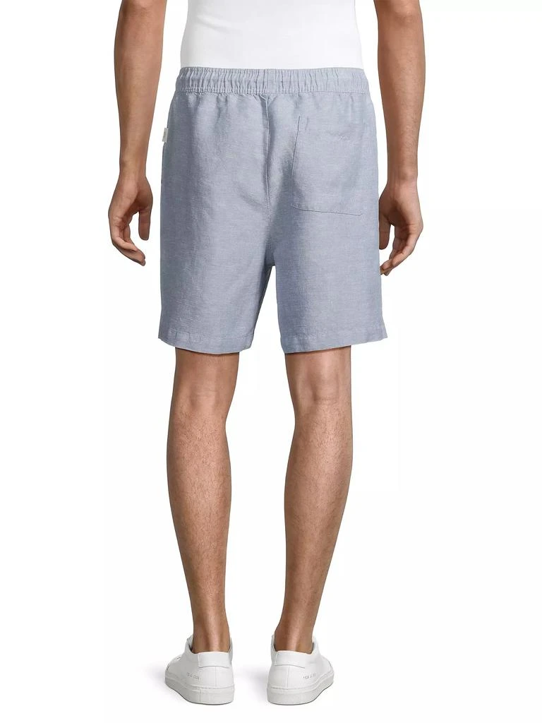 Onia Air Linen-Blend Drawstring Shorts 5