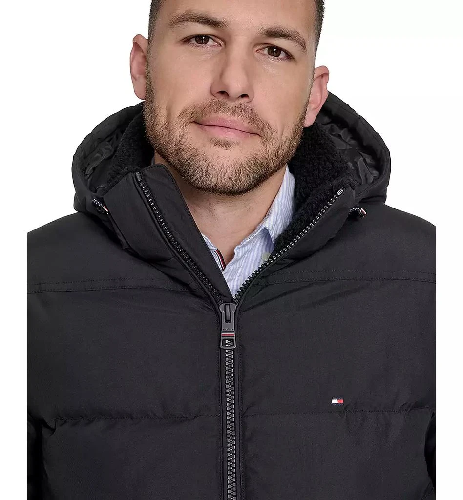 Tommy Hilfiger Men
s Two Pocket Hooded Puffer Jacket 4