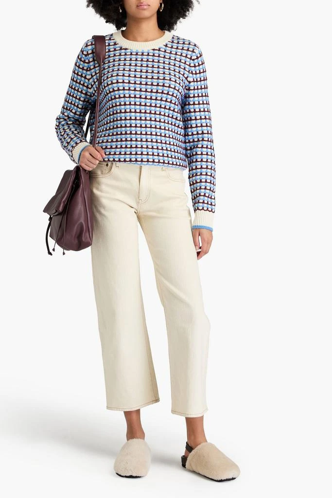 Chinti & Parker Jacquard-knit wool and cashmere-blend sweater 2