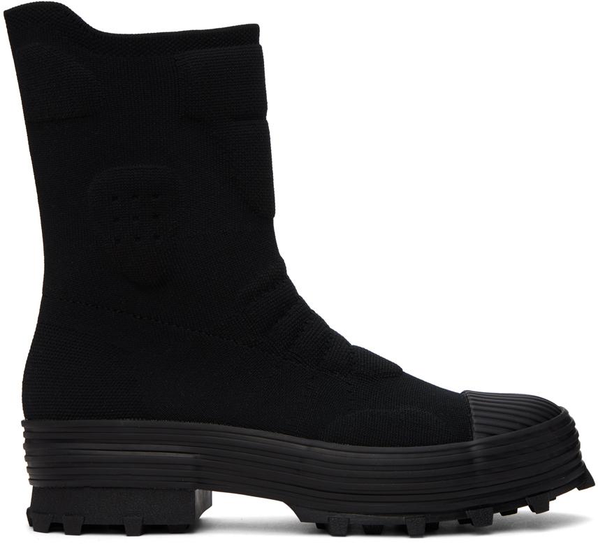 CAMPERLAB Black Traktori Boots