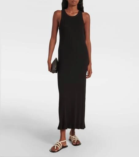 The Row Line leather slingback sandals 2