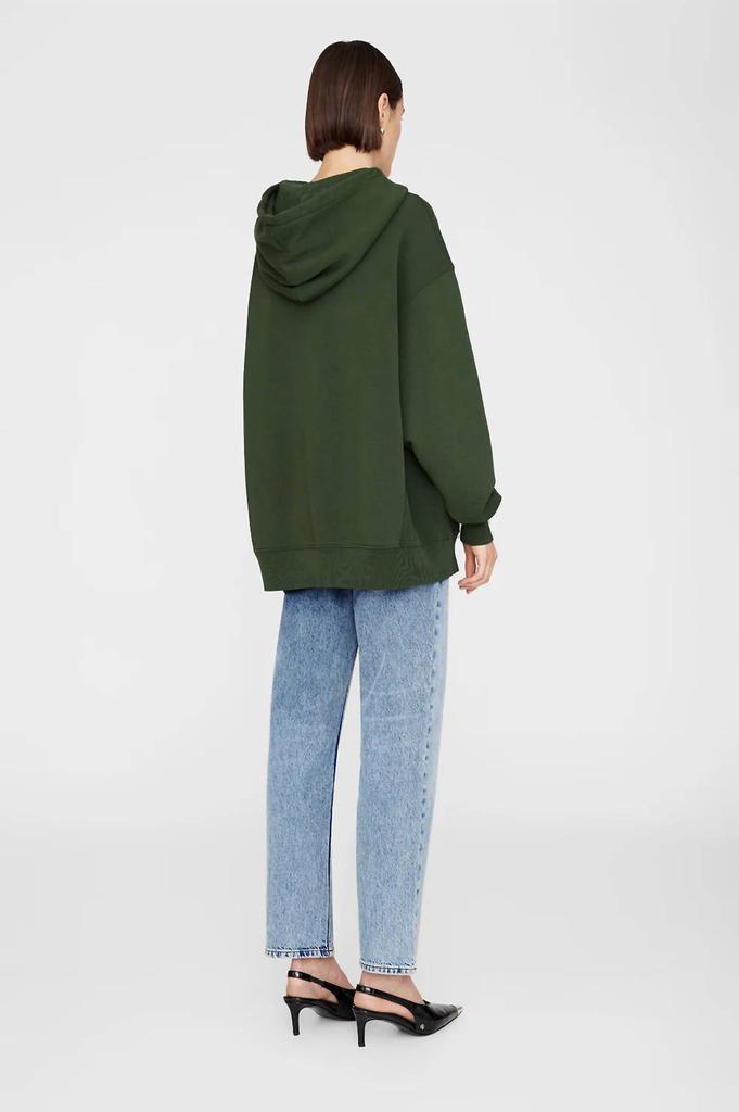 ANINE BING Alto Hoodie In Green