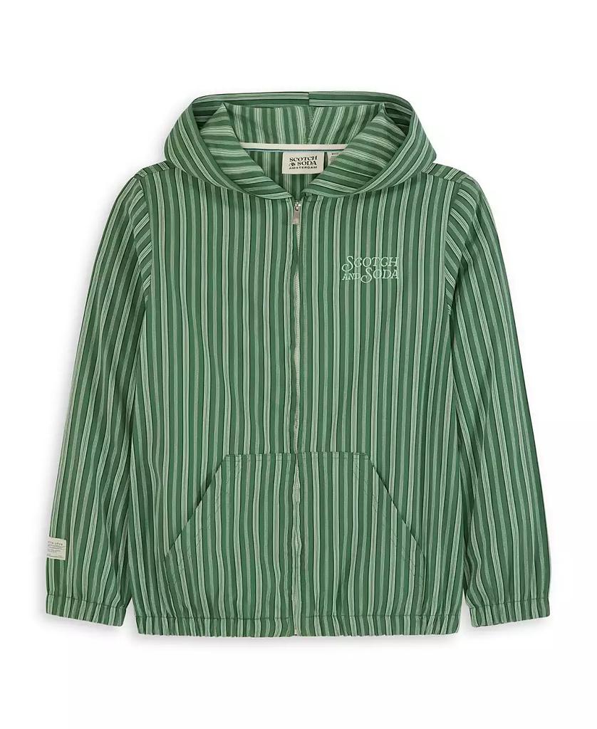 Scotch & Soda Big Boys Novelty Front Zip Jacket