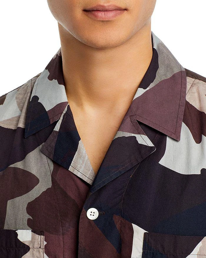 Norse Projects Printed Short Sleeve Button Front Camp Shirt 6