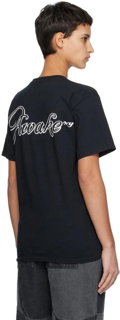 Awake NY Black Printed T-Shirt 3