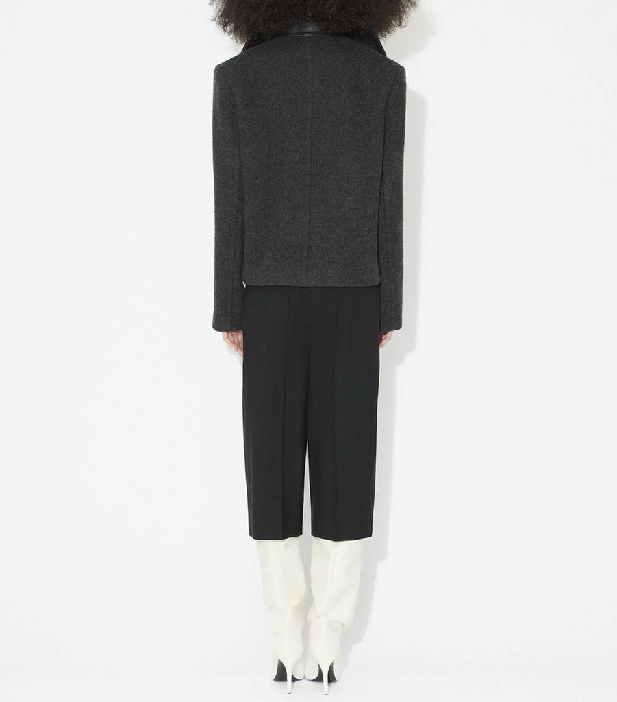 Alaïa Merino Wool Pea Coat 3