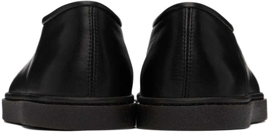 Lemaire Black Piped Slippers 2
