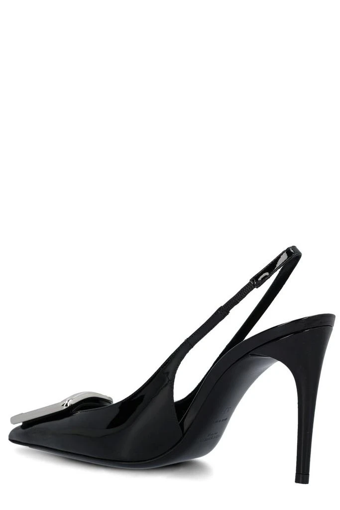 Yves Saint Laurent Saint Laurent Avenue Pointed Toe Slingback Pumps 3