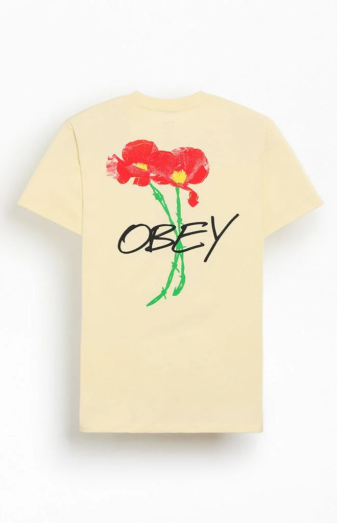 Obey Poppies T-Shirt 1