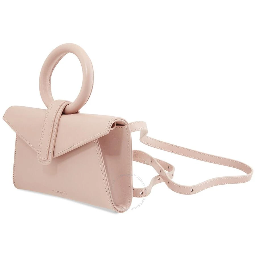 Complet Ladies Pink Valery Micro Leather Belt Bag 3