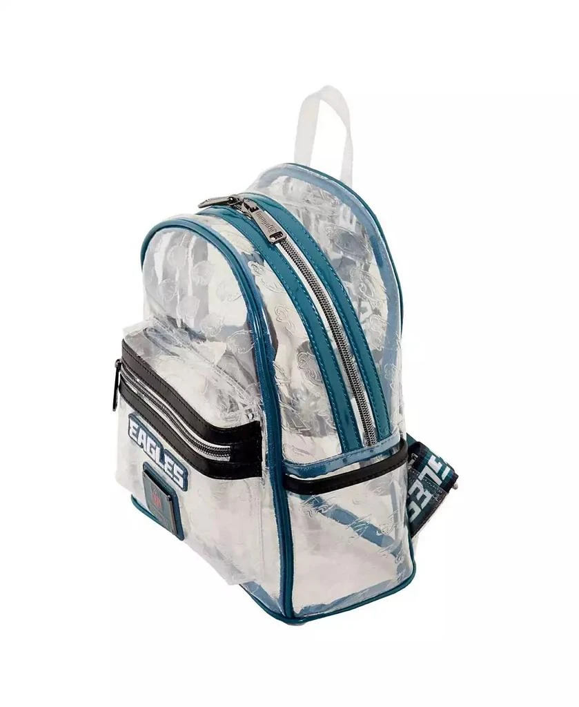 Loungefly Men's and Women's Philadelphia Eagles Clear Mini Backpack 2