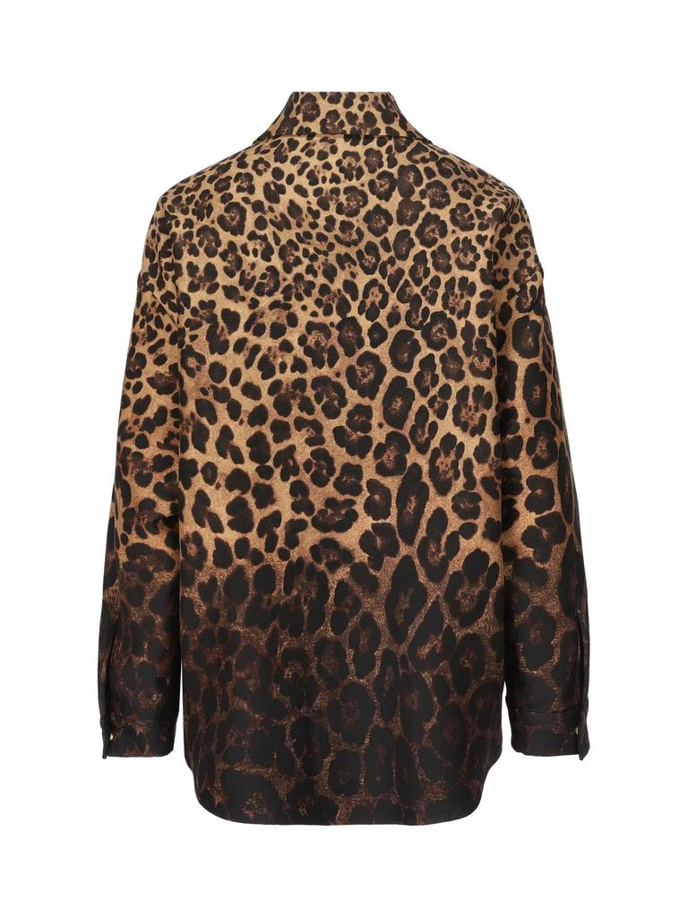 Valentino Valentino Animal Printed Buttoned Shirt 2