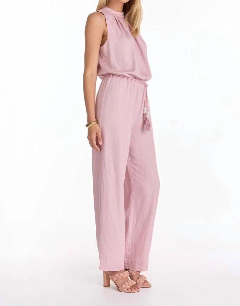 The Noli Shop The Noli Shop - Fernanda Linen Jumpsuit 2