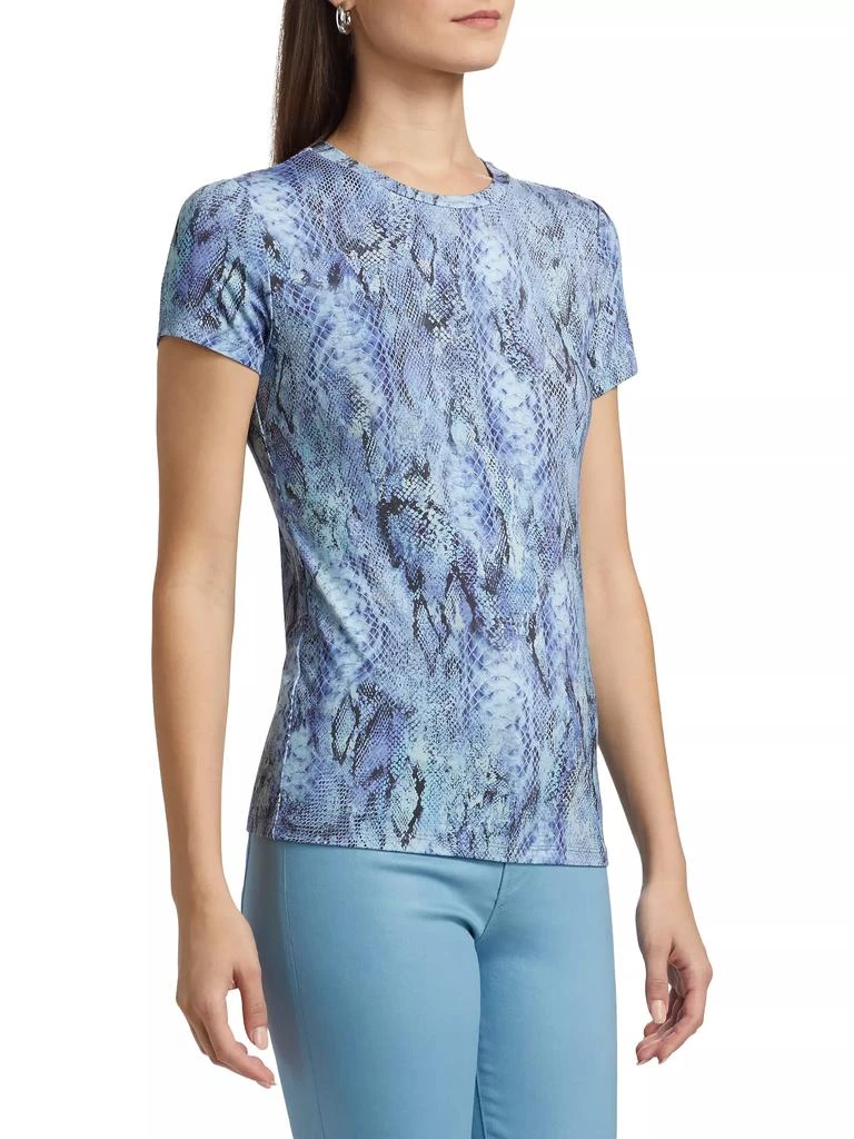 L'Agence Ressi Snake Crewneck T-Shirt 4