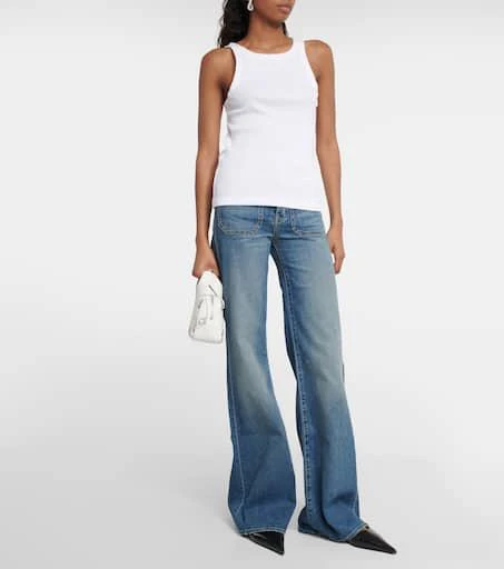 Nili Lotan Jennifer rib-knit tank top 2
