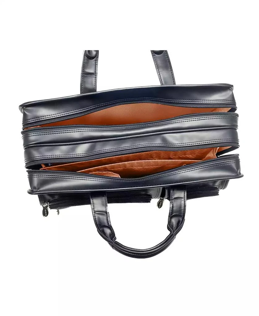 McKlein Clinton 17" Laptop Briefcase 10