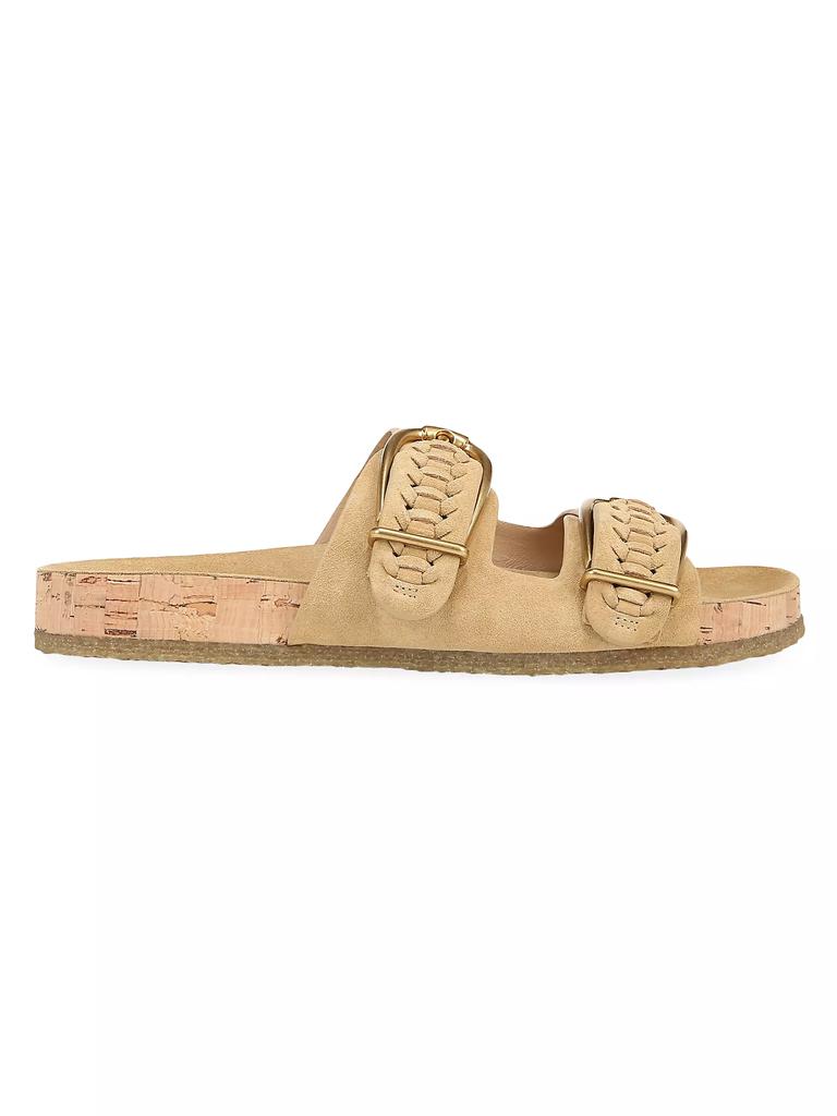 Veronica Beard Paige Suede Sandals