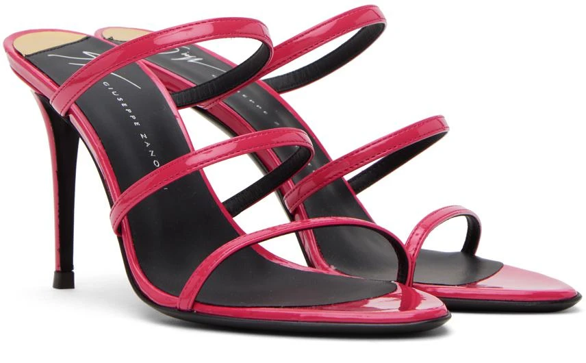 Giuseppe Zanotti Pink Clandestino Heeled Sandals 4