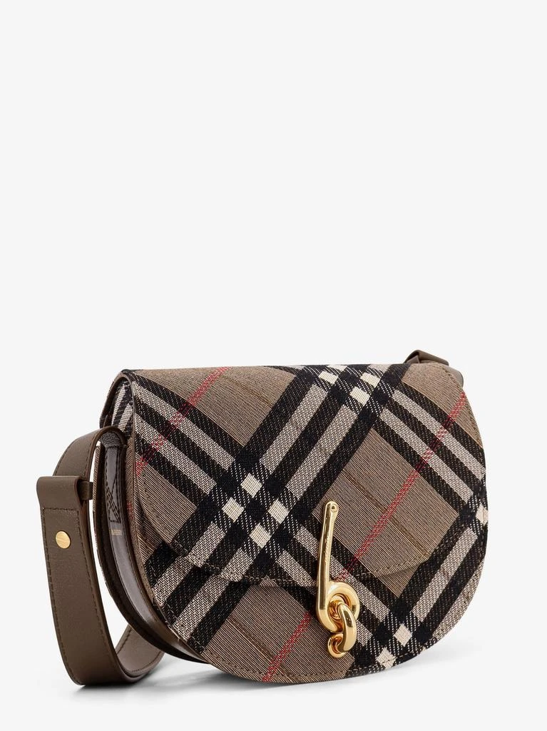 Burberry Bridle Canvas and Leather Check Shoulder Bag 3
