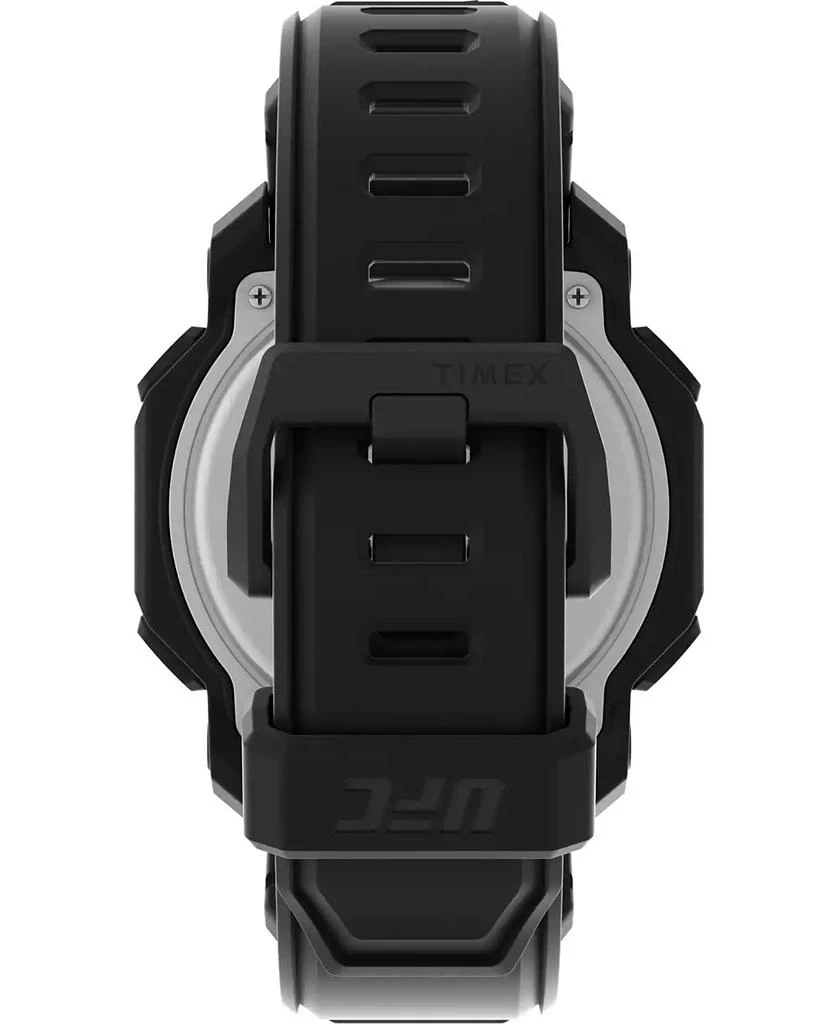 Timex UFC Men's Knockout Digital Black Polyurethane Watch, 48mm 4