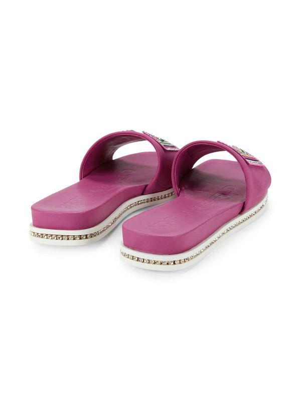 Karl Lagerfeld Paris Embellished Logo Slides 3