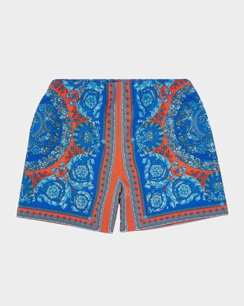 Versace Boy's Barocco Swim Shorts, Size 12M-5