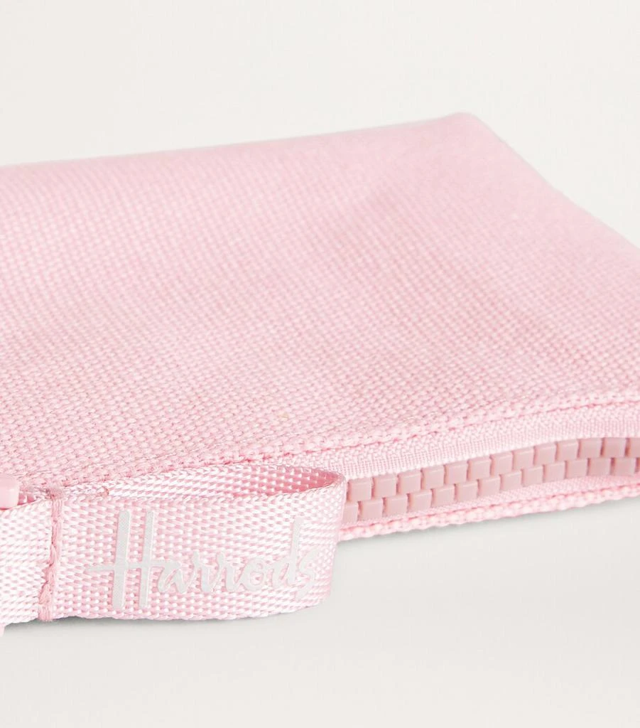 Harrods Cotton Logo Coin Purse 3
