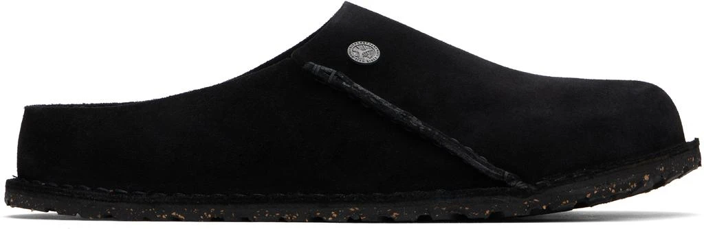 Birkenstock Black Regular Zermatt 365 Suede Leather Loafers 1