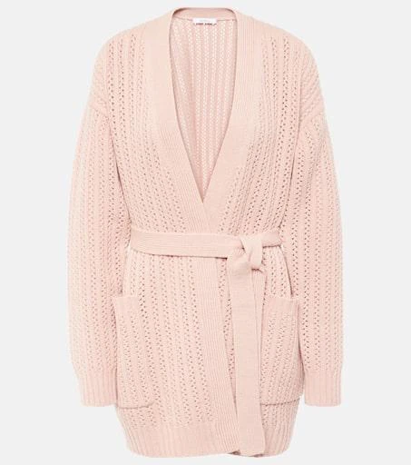 Max Mara Belted wool and cashmere cardigan 1