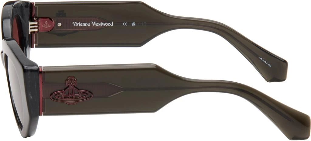 Vivienne Westwood Black Jackie Sunglasses 3