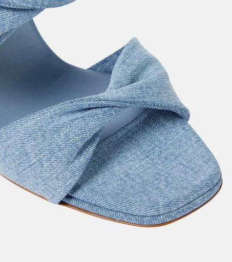 Aquazzura Twist denim mules 6