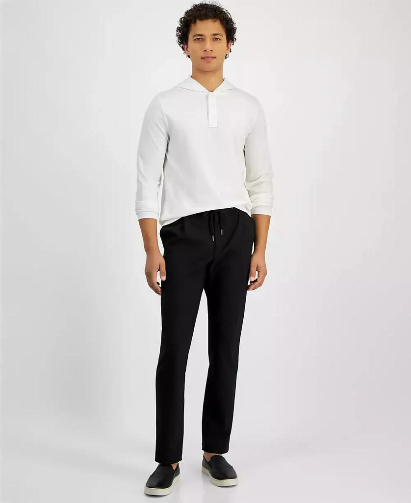 Michael Kors Men's Melangé Comfort Relaxed Trousers 1