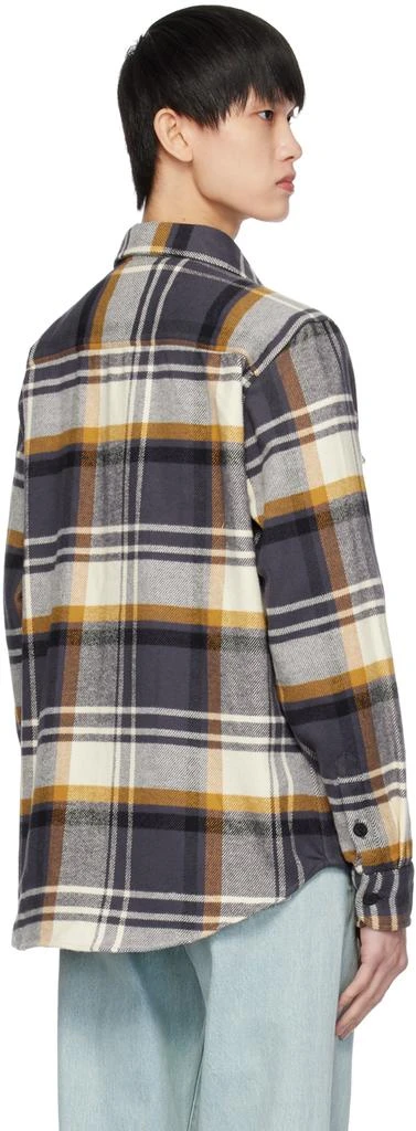 Noah Gray & Orange Heavyweight Shirt 3