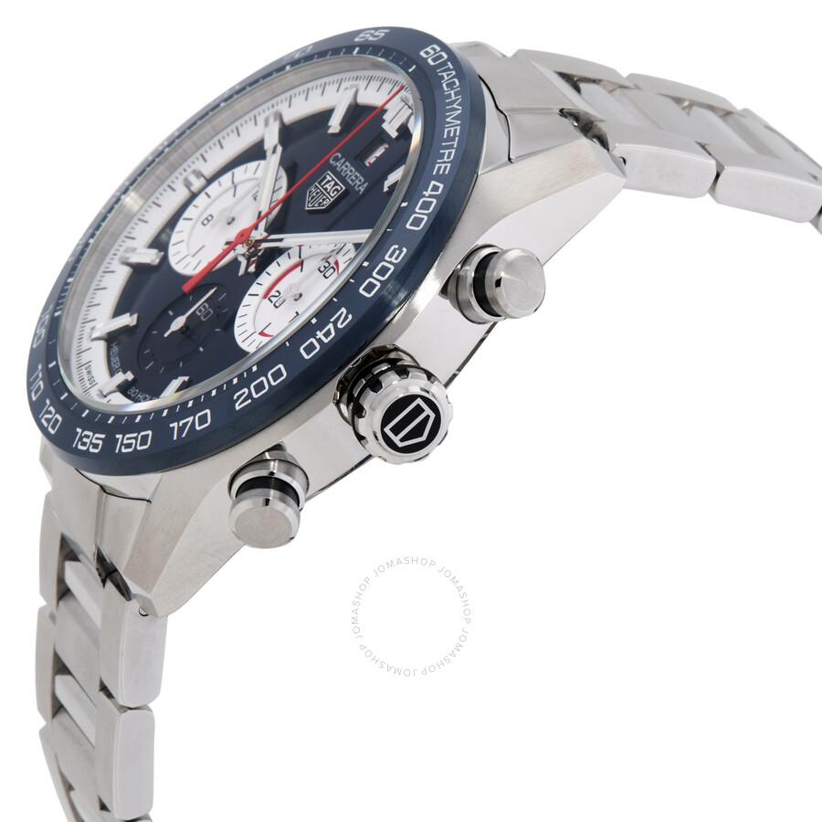 TAG Heuer Carrera Chronograph Automatic Blue Dial Men's Watch CBN2A1E.BA0643