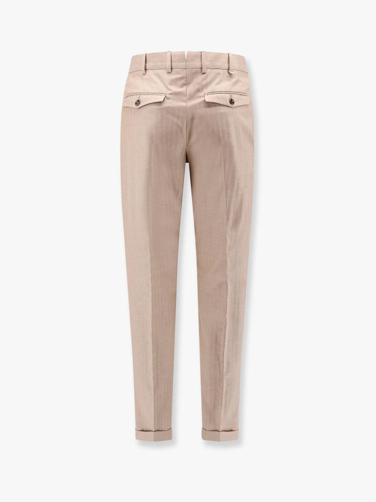 PT TORINO Edge silkochino trouser with pinces