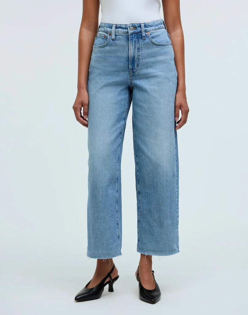 Madewell The Petite Curvy Perfect Vintage Wide-Leg Crop Jean 2