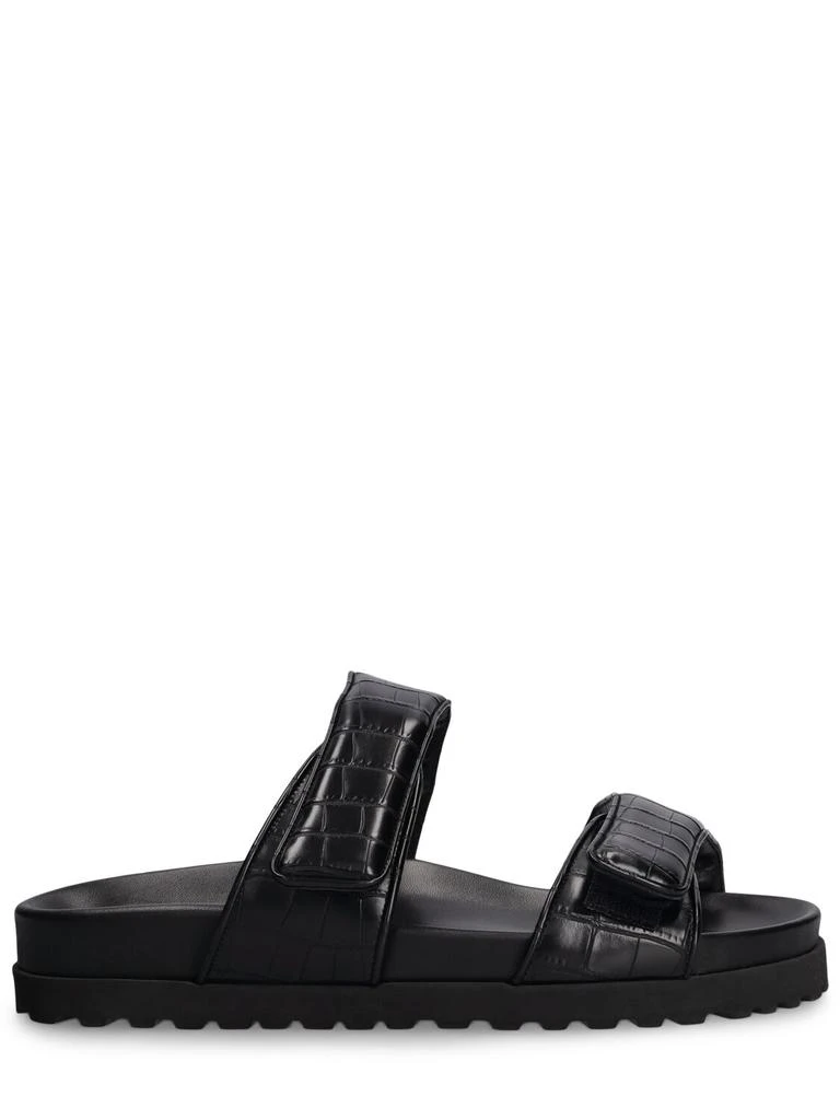 GIA BORGHINI 10mm Leather Sandals 1