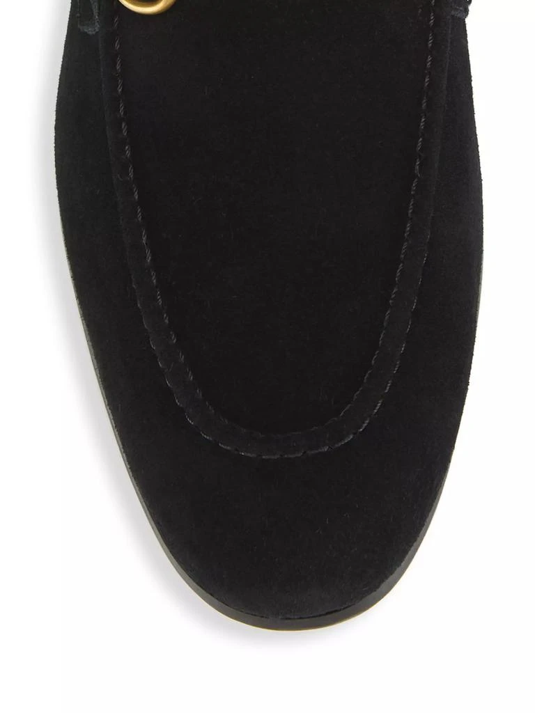 Gucci Suede Horsebit Loafers 4
