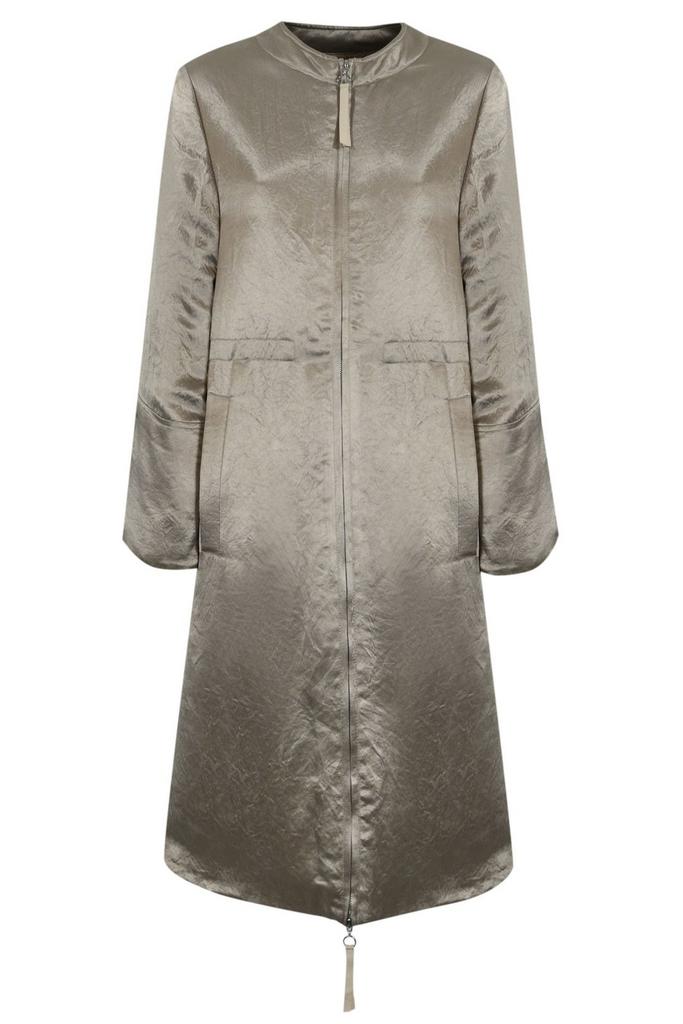 Max Mara Sportmax V-Neck Long-Sleeved Coat - Jackets - Save