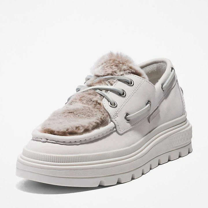 Timberland Ray City Warm-lined Boat Shoe for Women in White 9