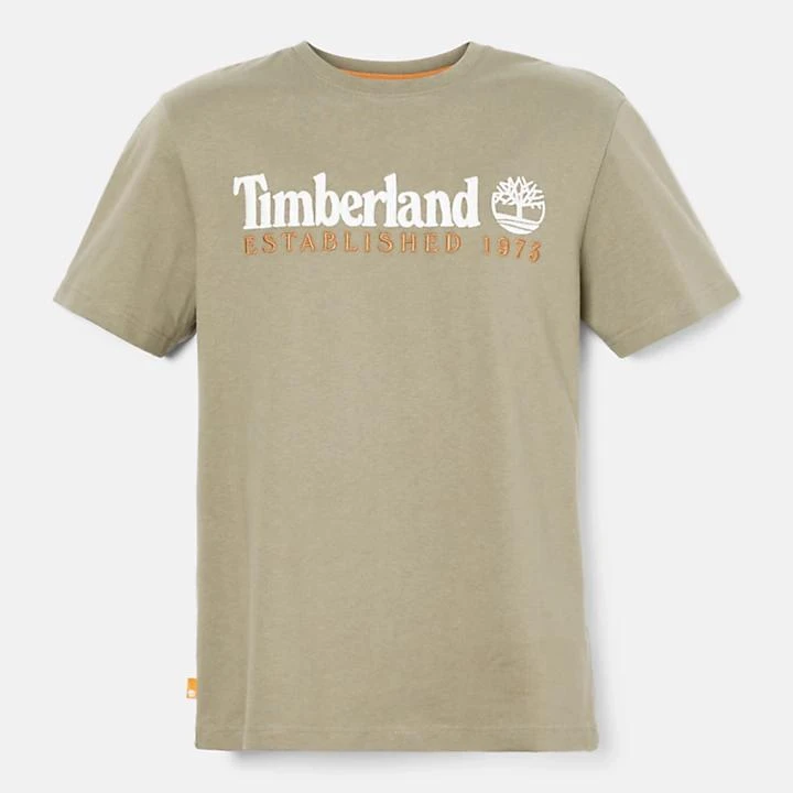 Timberland Outdoor Heritage Logo T-Shirt for Men in Green 3