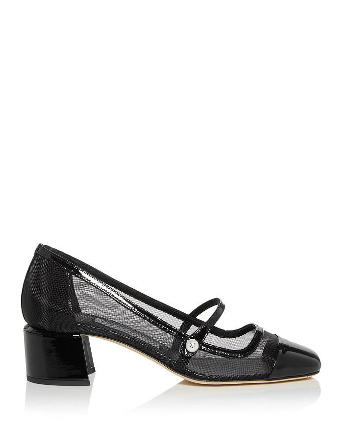 Jimmy Choo Women's Elisa 45 Block Heel Mary Jane Pumps 2