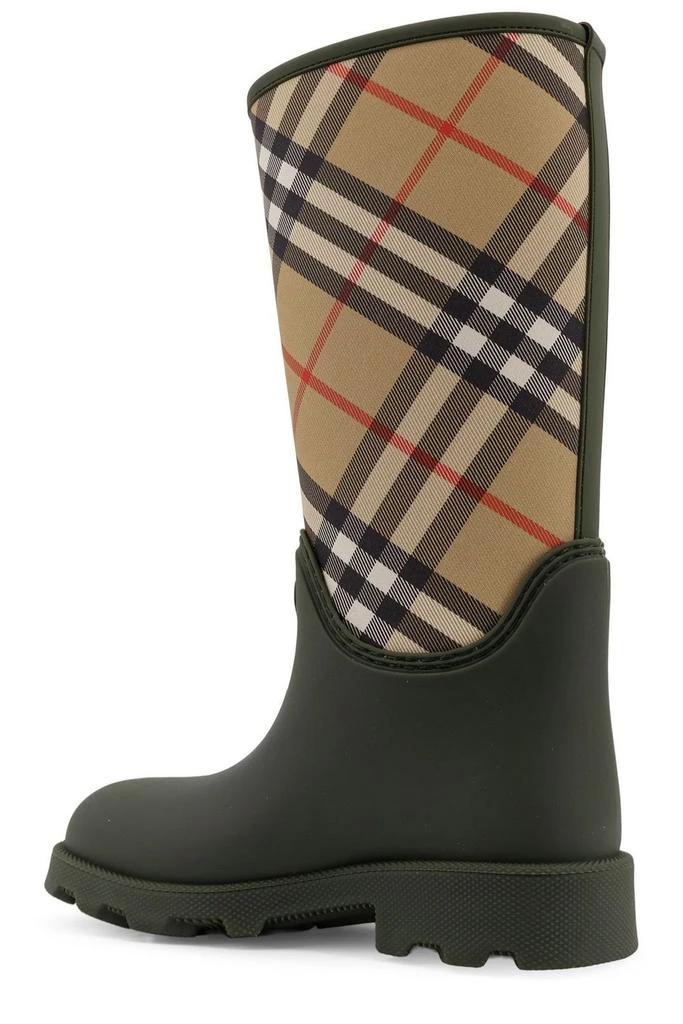 Burberry Burberry EKD Detailed Checked Rain Boots 3