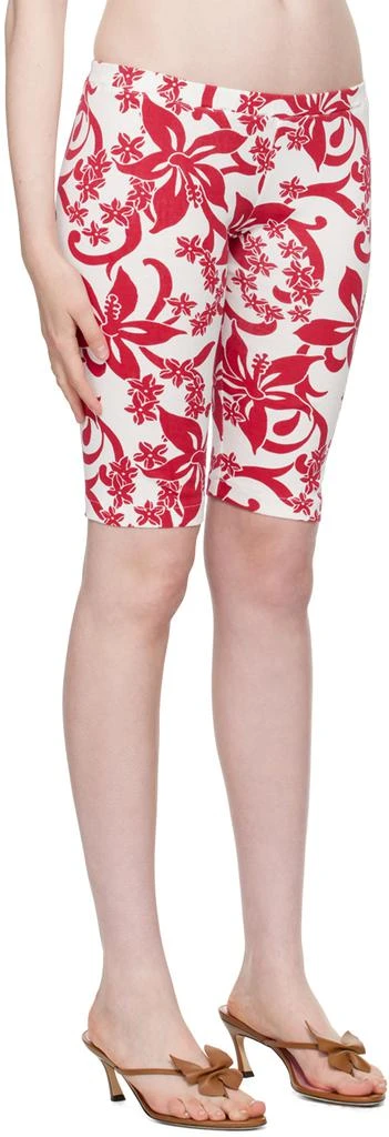 Gimaguas Red & White Lulu Shorts 2