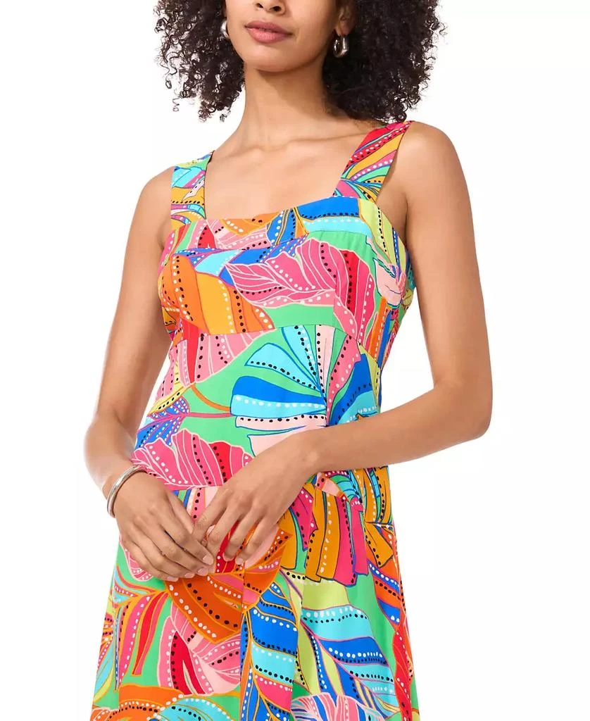 Vince Camuto Women's Floral Sleeveless Square-Neck Maxi Dress 3