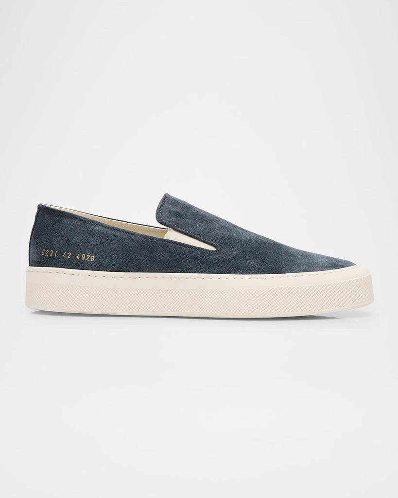 Common Projects Men's Suede Slip-On Sneakers 1