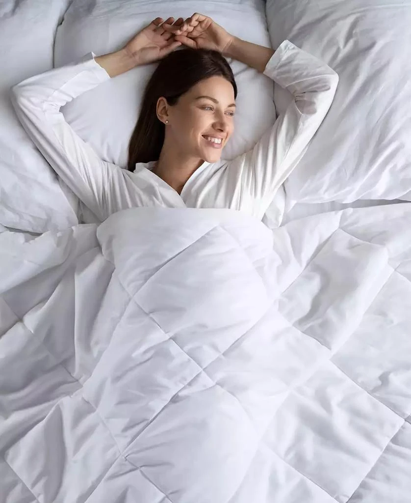 Sharper Image Cooling Touch Oversized Down Alternative Comforter 2