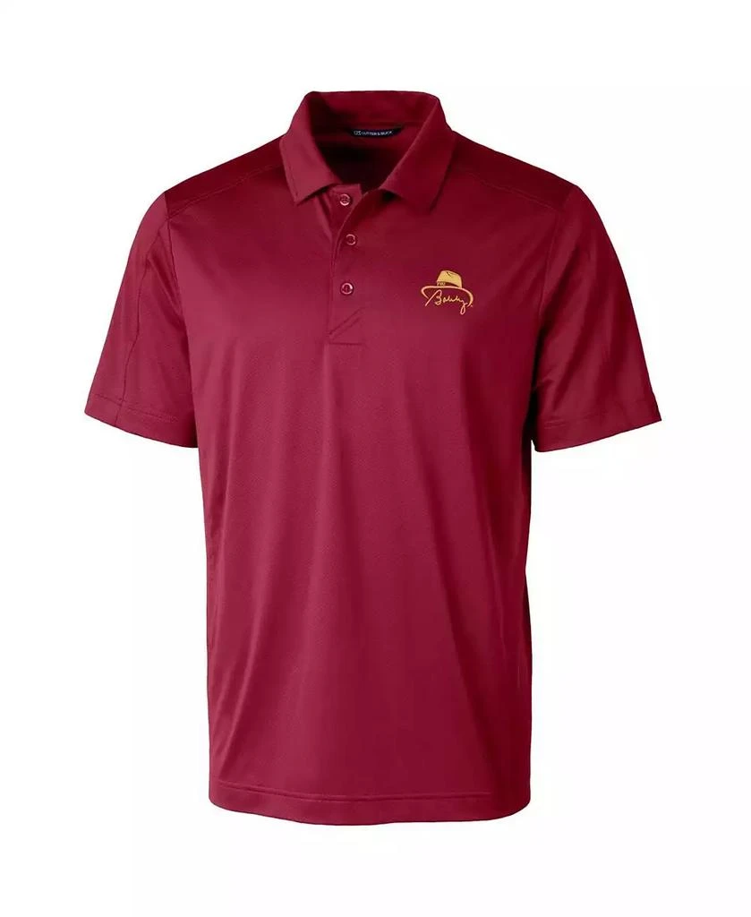 Cutter & Buck Men's Bobby Bowden Florida State Seminoles Prospect Textured Stretch DryTec Polo 5