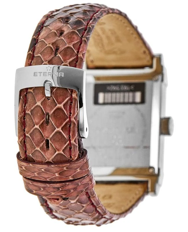Eterna Eterna 1935 Automatic Pink Diamond Dial Leather Strap Women's Watch 8790.41.84.1157 4