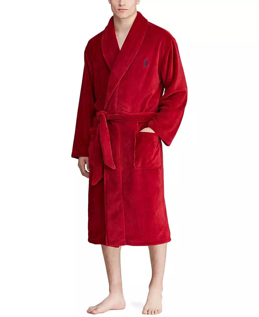 Ralph Lauren Men's Microfiber Plush Robe 1